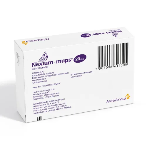 Comprar Nexium-Mups 20 Mg Con 14 Tabletas