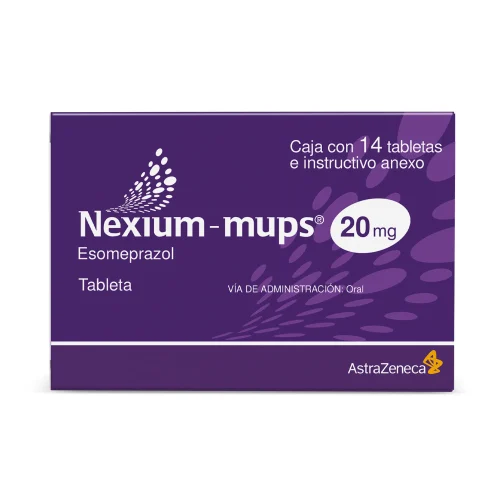 Comprar Nexium-Mups 20 Mg Con 14 Tabletas