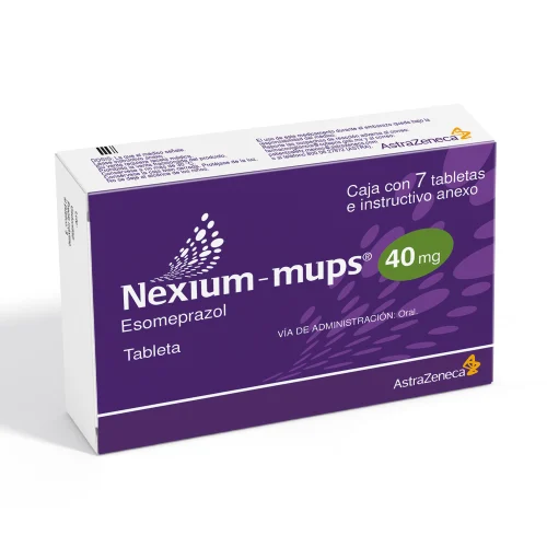Nexium-Mups 40 Mg Con 7 Tabletas