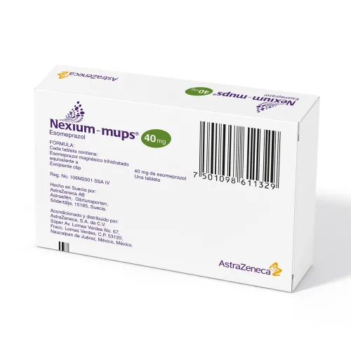 Nexium-Mups 40 Mg Con 7 Tabletas