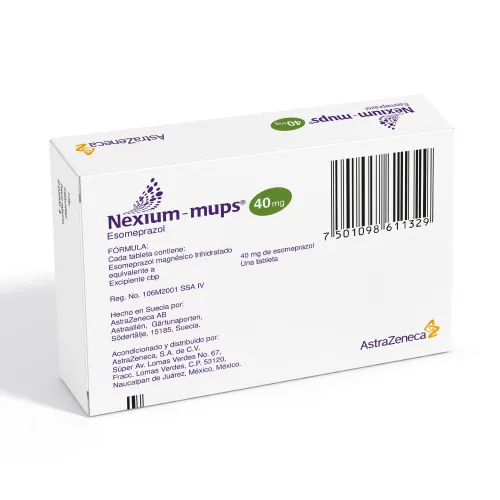 Comprar Nexium-Mups 40 Mg Con 14 Tabletas