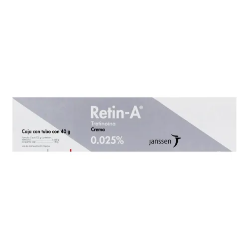 Comprar Retin-A 0.025 % 40 G De Crema