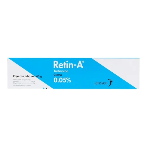 Retin A 0.05 % Crema Con 40 G