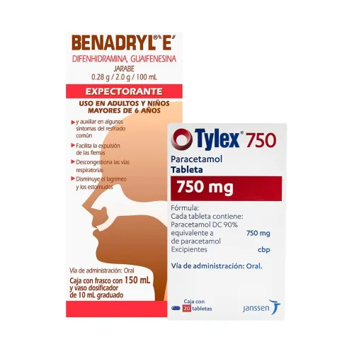 Kit Alivio Tylex + Benadryl