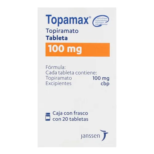 Comprar Topamax 100 Mg Con 20 Tabletas