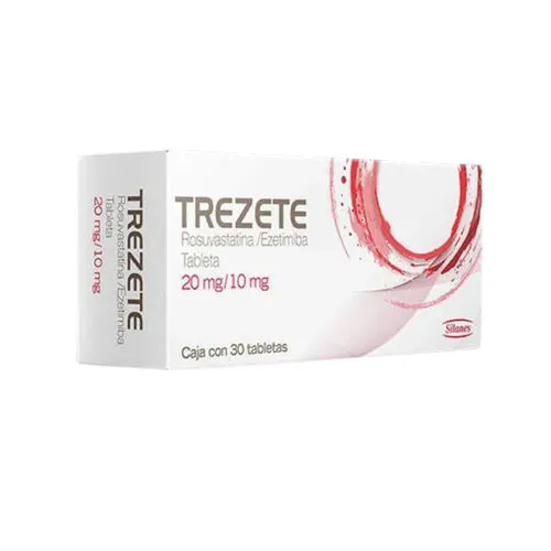Trezete 20/10 Mg Con 30 Tabletas