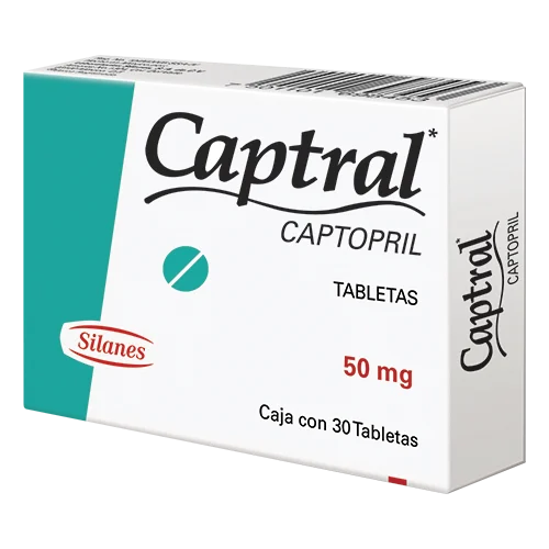 Comprar Captral 50 Mg Con 30 Tabletas