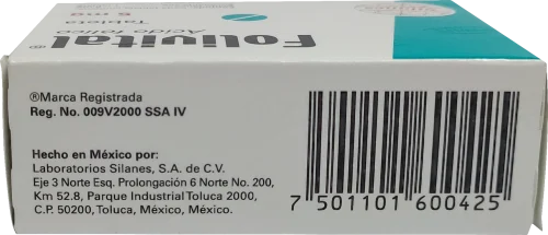 Comprar Folivital 5 Mg Con 30 Tabletas