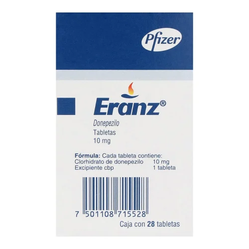 Comprar Eranz 10 Mg Con 28 Tabletas