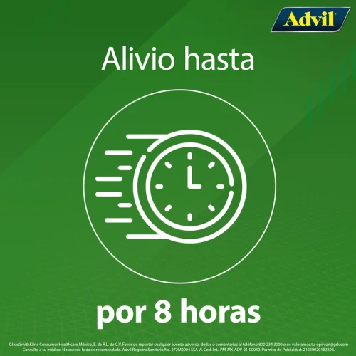 Advil Fast Gel 200 Mg Con 20 Cápsulas