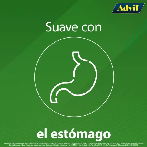 Advil Fast Gel 200 Mg Con 20 Cápsulas