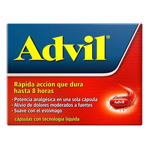 Comprar Advil Max 400 Mg Con 10 Cápsulas