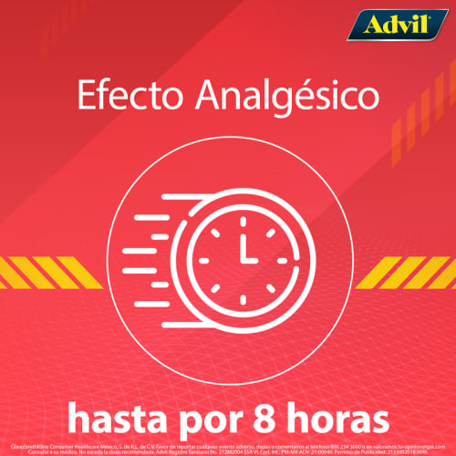 Advil Max 400 Mg Con 10 Cápsulas
