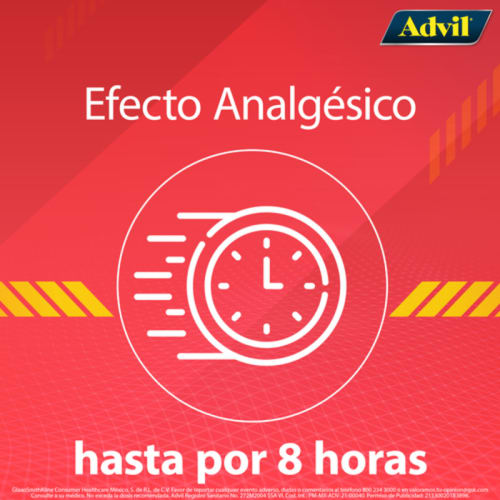 Advil Max 400 Mg Con 20 Cápsulas