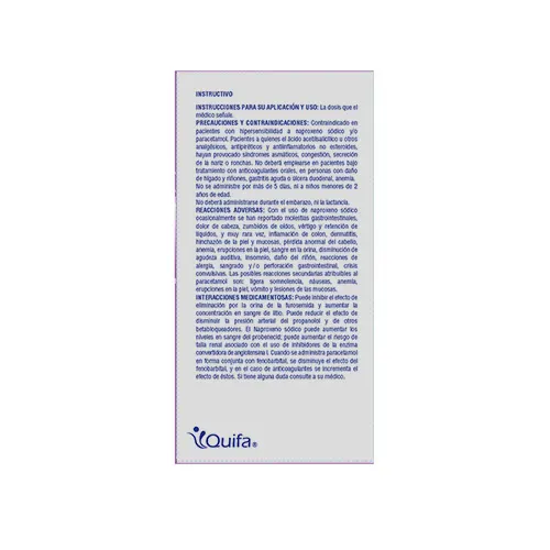 Neorpan Plus 275/300 Mg Con 15 Tabletas