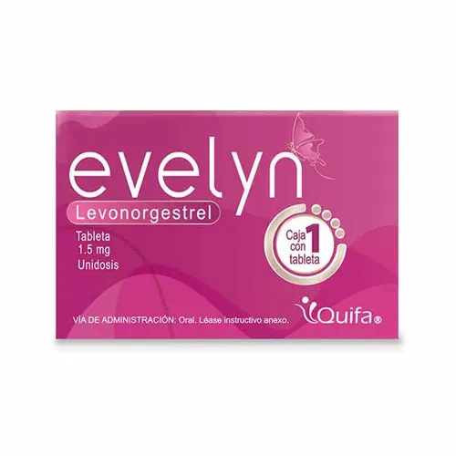 Evelyn Levonorgestrel 1.5 Mg Con 1 Tableta