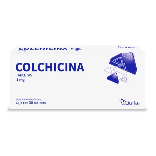 Colchicina 1 mg 30 tabletas – Quifa
