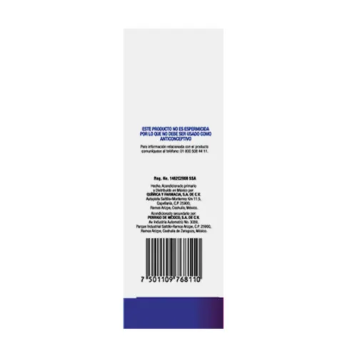 Lubifem Gel Lubricante Vaginal Con 113 Gr