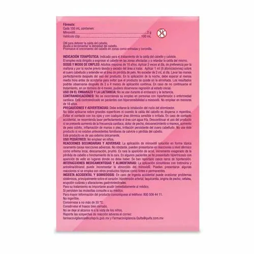 Agecaps Mujer Minoxidil 2 % Solución Con 60 Ml