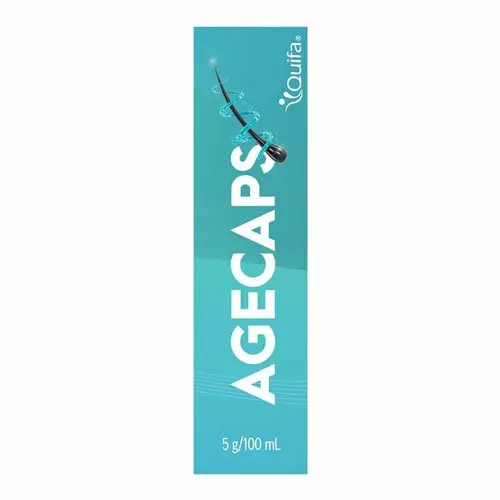 Agecaps Hombre Minoxidil 5 % Solución Con 60 Ml