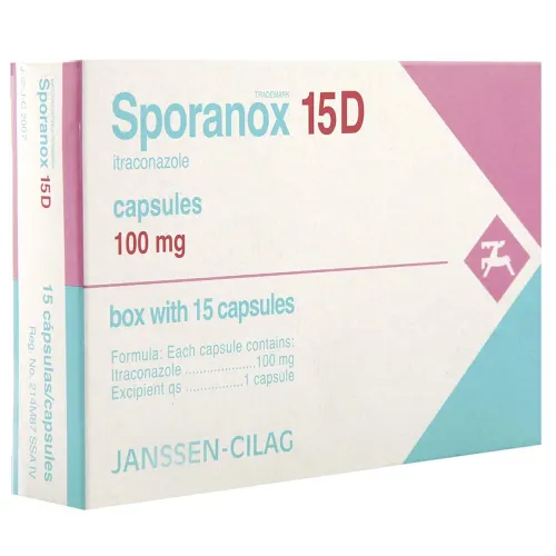 Comprar Sporanox 15 D 100 Mg Con 15 Cápsulas