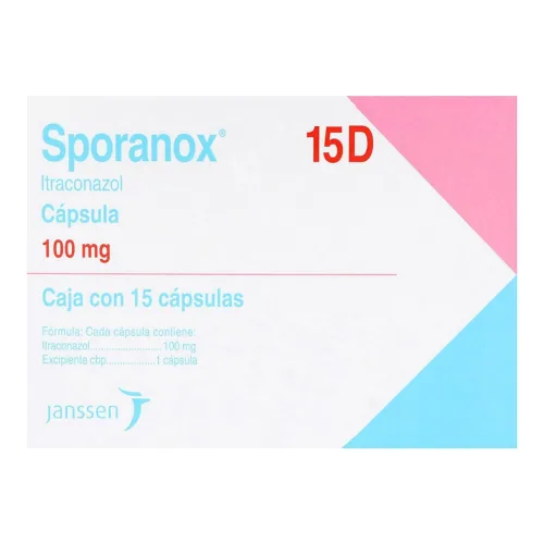 Sporanox 15 D 100 Mg Con 15 Cápsulas