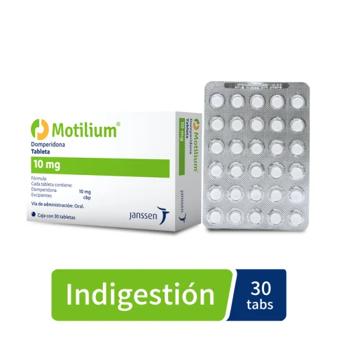 Motilium 10 Mg Con 30 Tabletas