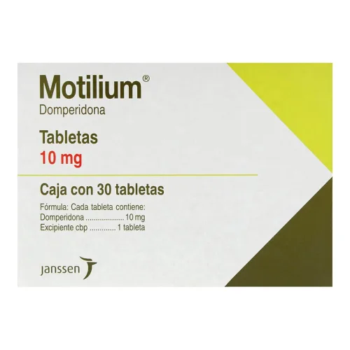 Comprar Motilium 10 Mg Con 30 Tabletas