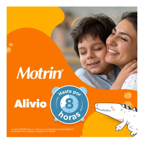 Motrin Pediátrico 40 Mg Suspensión Con 15 Ml