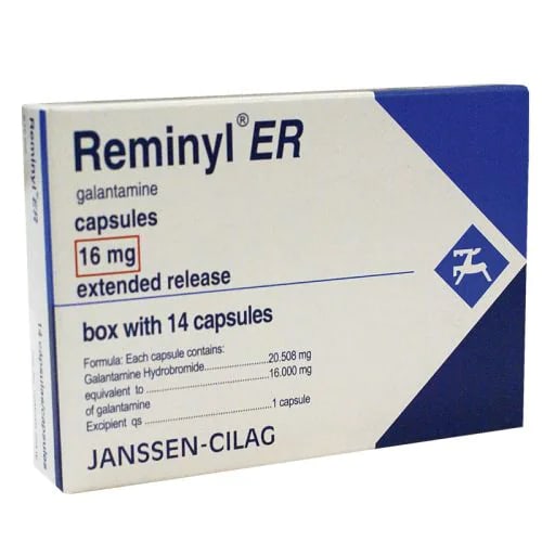 Comprar Reminyl Er 16 Mg Con 14 Cápsulas