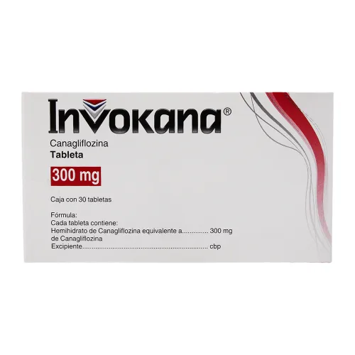 Comprar Invokana 300 Mg Con 30 Tabletas