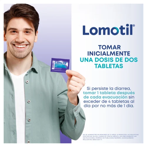 Comprar Lomotil 2 Mg Con 10 Tabletas