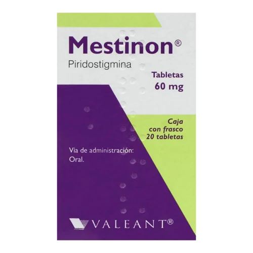 Comprar Mestinon 60 Mg Con 20 Tabletas