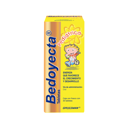 Bedoyecta Pediátrico Multivitamínico con 30 Tabletas