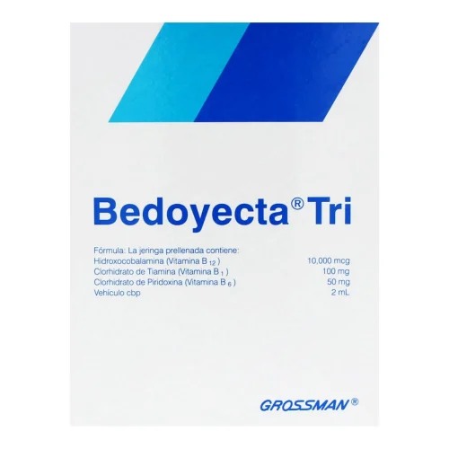 Bedoyecta-Tri Con 5 Jeringas De 2 Ml