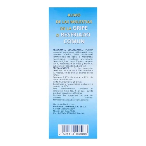 Rinofren Nf Pediátrico 0.050/8 G Solución Gotas Con 30 Ml