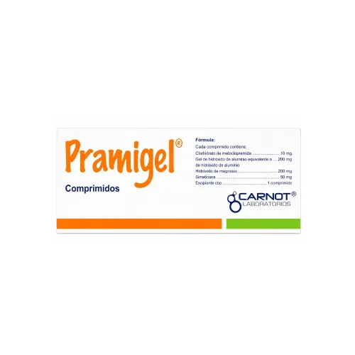 Pramigel 10/200/200/50 Mg Con 20 Comprimidos