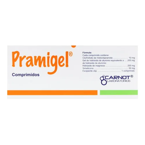 Pramigel 10/200/200/50 Mg Con 20 Comprimidos