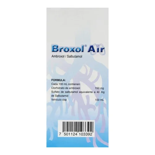 Comprar Broxol Air Pediátrico 150/40 Mg Solución Oral Con 60 Ml