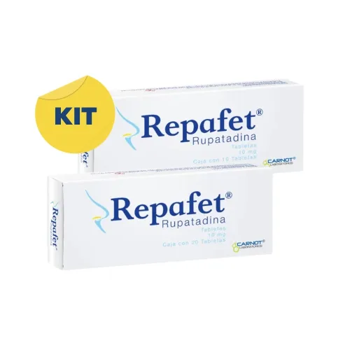 Repacet Repafet 10 Mg Con 20 Tabletas + Repafet 10 Mg Con 10 Tabletas
