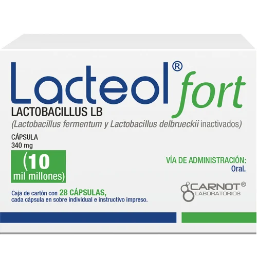 Comprar Lacteol Fort 340 Mg Con 28 Cápsulas