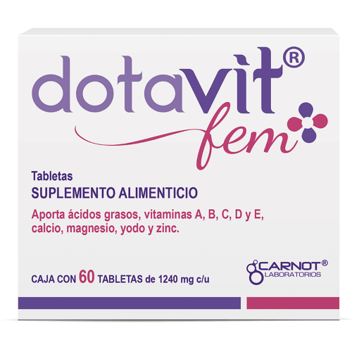 Comprar Dotavit Fem Suplemento Alimenticio Con 60 Tabletas