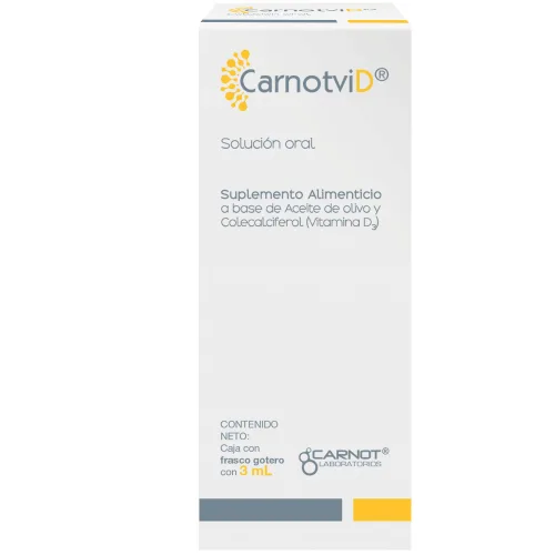 Carnotvid Vitamina D3 con 3 ml