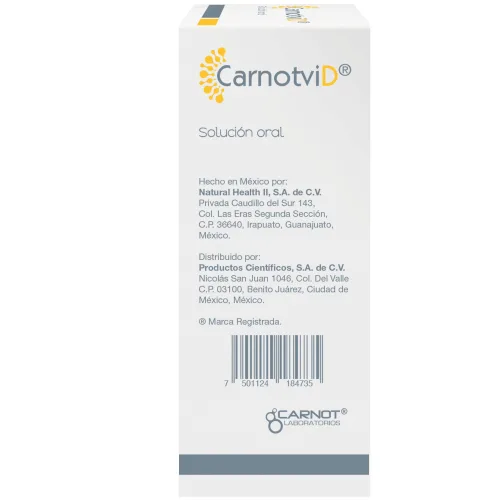 Comprar Carnotvid D Suplemento Alimenticio Con 3 Ml De Solución