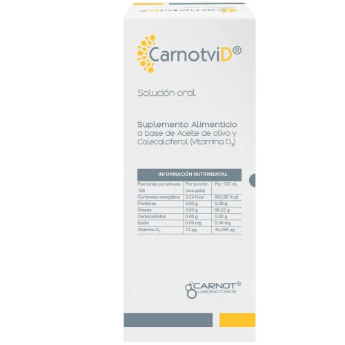 Carnotvid Vitamina D3 con 3 ml