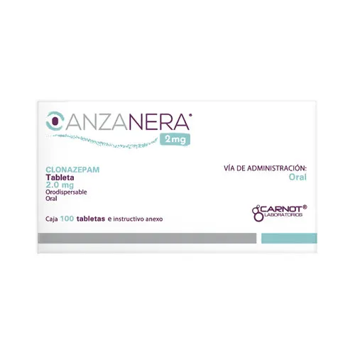Anzanera 2 Mg Con 100 Tabletas