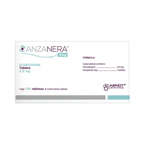 Anzanera 2 Mg Con 100 Tabletas