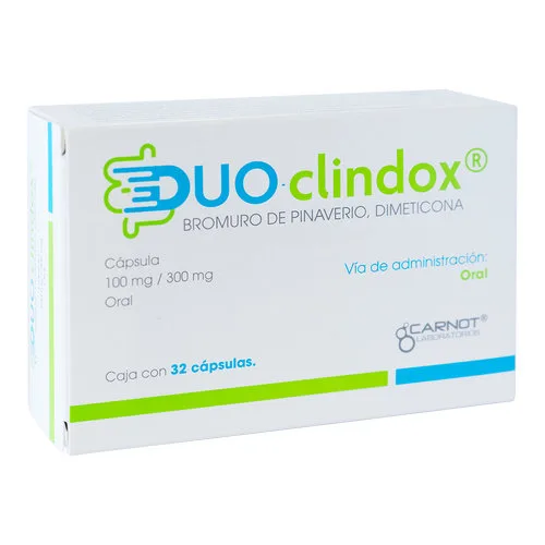 Duoclindox 100 Mg/300 Mg Con 32 Cápsulas
