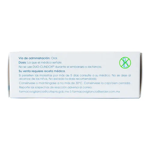 Duoclindox 100 Mg/300 Mg Con 32 Cápsulas