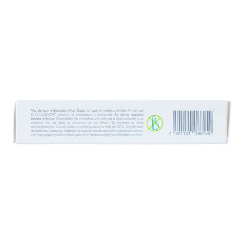 Duoclindox 100 Mg/300 Mg Con 16 Cápsulas